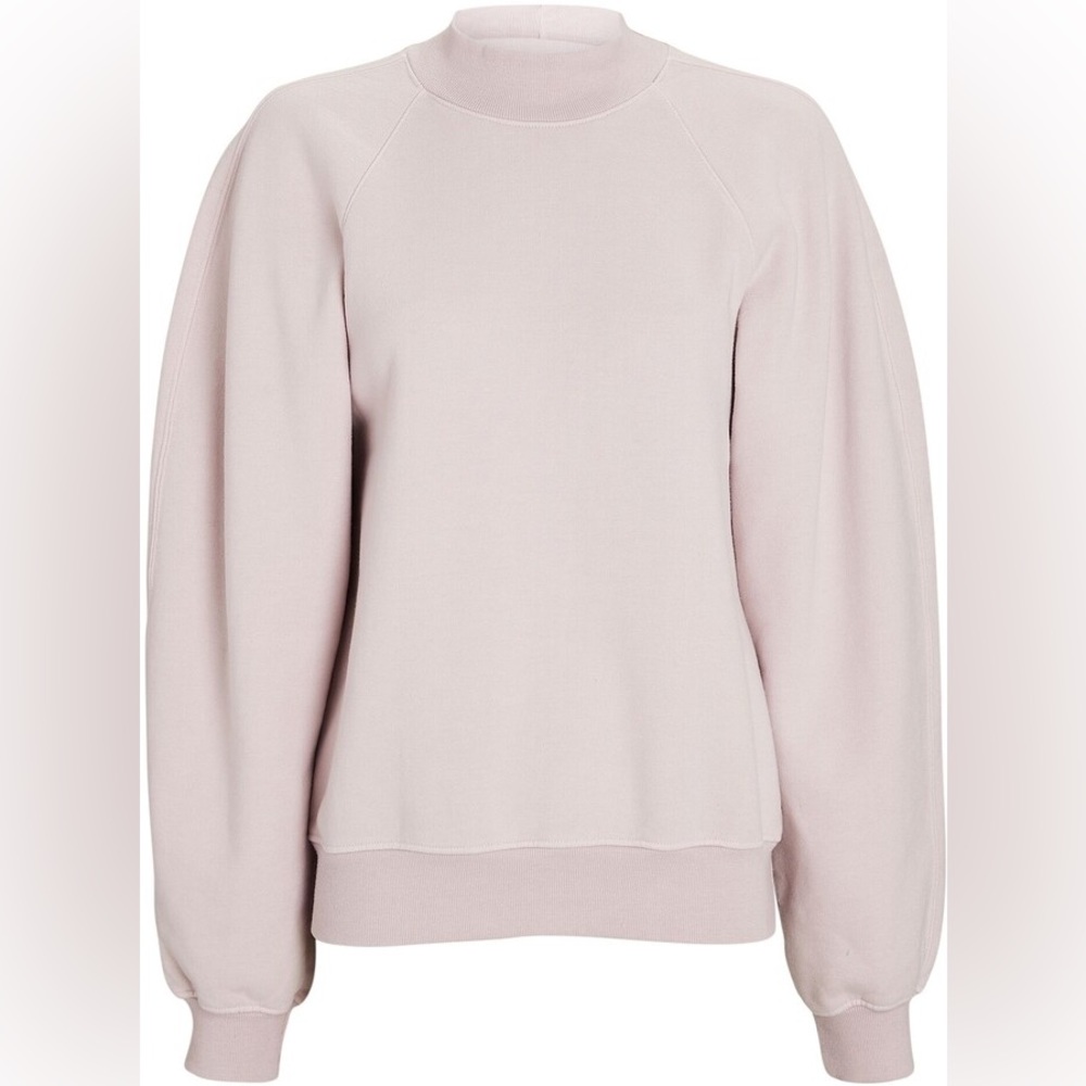 Agolde Tarron Mock Neck Sweatshirt View 6